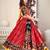 Embroidered Mirror Work Semi-Stitched Lehenga & Unstitched Blouse With Dupatta