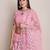 Embroidered Thread Work Semi-Stitched Lehenga & Unstitched Blouse With Dupatta