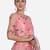 Embroidered Thread Work Semi-Stitched Lehenga & Unstitched Blouse With Dupatta