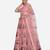Embroidered Thread Work Semi-Stitched Lehenga & Unstitched Blouse With Dupatta