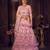 Embroidered Thread Work Semi-Stitched Lehenga & Unstitched Blouse With Dupatta