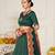 Embroidered Thread Work Semi-Stitched Lehenga & Unstitched Blouse With Dupatta