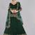 Embroidered Thread Work Semi-Stitched Lehenga & Unstitched Blouse With Dupatta