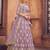 Embroidered Thread Work Semi-Stitched Lehenga & Unstitched Blouse With Dupatta