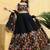 Embroidered Thread Work Semi-Stitched Lehenga & Unstitched Blouse With Dupatta