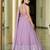 Embroidered Thread Work Semi-Stitched Lehenga & Unstitched Blouse With Dupatta
