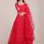 Embroidered Thread Work Semi-Stitched Lehenga & Unstitched Blouse With Dupatta
