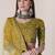 Embroidered Thread Work Semi-Stitched Lehenga & Unstitched Blouse With Dupatta