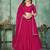 Embroidered Thread Work Semi-Stitched Lehenga & Unstitched Blouse With Dupatta