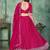 Embroidered Thread Work Semi-Stitched Lehenga & Unstitched Blouse With Dupatta