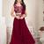 Embroidered Thread Work Semi-Stitched Lehenga & Unstitched Blouse With Dupatta