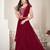 Embroidered Thread Work Semi-Stitched Lehenga & Unstitched Blouse With Dupatta