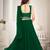 Embroidered Thread Work Semi-Stitched Lehenga & Unstitched Blouse With Dupatta