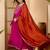 Women ethnic motifs embroidered anarkali kurta with trouser & dupatta