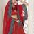 Embroidered Semi-Stitched Lehenga & Unstitched Blouse With Dupatta