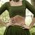 Embroidered Sequinned Semi-Stitched Lehenga & Unstitched Blouse With Dupatta