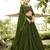 Embroidered Sequinned Semi-Stitched Lehenga & Unstitched Blouse With Dupatta