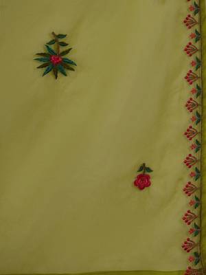 Straight sequence embroidered kurta trouser with dupatta 4