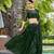 Embroidered Sequinned Semi-Stitched Lehenga & Unstitched Blouse With Dupatta