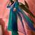 Women ethnic motifs embroidered anarkali kurta with trousers & dupatta