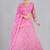 Embroidered Thread Work Semi-Stitched Lehenga & Unstitched Blouse With Dupatta