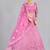 Embroidered Thread Work Semi-Stitched Lehenga & Unstitched Blouse With Dupatta