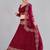 Embroidered Semi-Stitched Lehenga & Unstitched Blouse With Dupatta