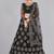Embroidered Shibori Semi-Stitched Lehenga & Unstitched Blouse With