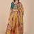 Embroidered Sequinned Semi-Stitched Lehenga & Unstitched Blouse With Dupatta