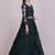 Embroidered Thread Work Semi-Stitched Lehenga & Unstitched Blouse With Dupatta