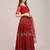 Embroidered Thread Work Semi-Stitched Lehenga & Unstitched Blouse With Dupatta