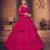 Pink Embroidered Thread Work Semi-Stitched Lehenga & Unstitched Blouse With Dupatta