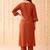 Round neck kurta & trousers