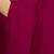 Floral chain embroidered thread work round neck tunic with trousers