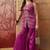 Embroidered  v-neck kurta & palazzos kurta sets
