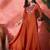 Zari sequence thread cording embroidered flared maxi gown