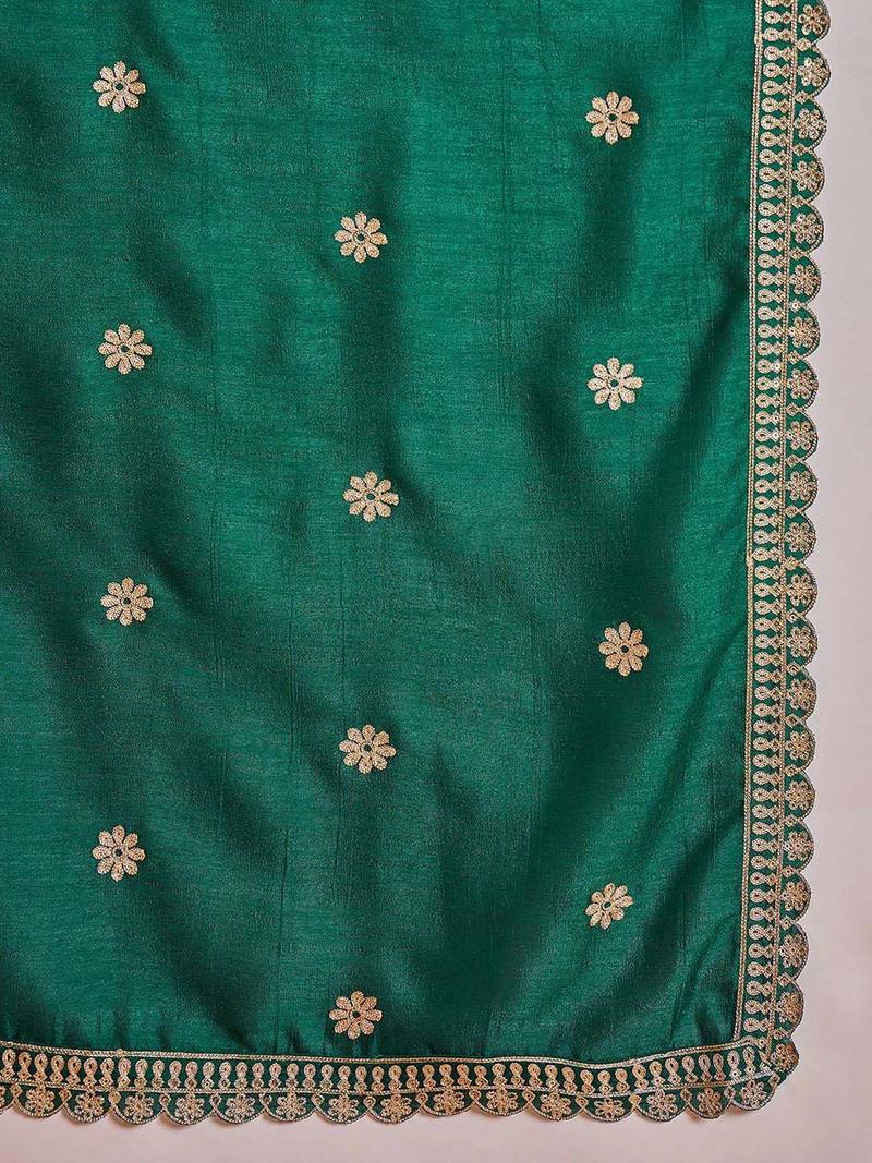 Raani chinon zari sequnce embroidered ethnic dresses
