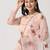 Pink & Maroon Embroidered Thread Work Tie and Dye Semi-Stitched Lehenga & Unstitched Blouse With