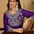 Zari sequence thread embroidered silk it & flared gown ethnic dress