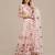 Pink & Maroon Semi-Stitched Lehenga & Unstitched Blouse With Dupatta
