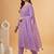 Zari sequence mirror-work embroidered round neck kurta & trousers with dupatta