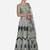 Green Embroidered Beads and Stones Semi-Stitched Lehenga & Unstitched Blouse With Dupatta