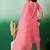 Embroidered a-line kurta with trouser & dupatta