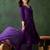 Floral embroidered three-quarter sleeves straight kurta & trouser & dupatta