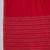 Red floral embroidered notch-neck straight kurta with pant and dupatta