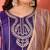 Floral embroidered panelled gotta patti a-line kurta with trouser & dupatta