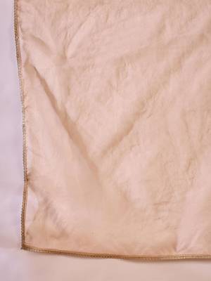 Floral embroidered panelled gotta patti a-line kurta with trouser & dupatta 4