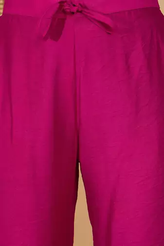 Zari sequence thread  embroidery kurta with trousers & dupatta