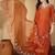 Embroidered kurta with trouser & dupatta
