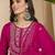 Embroidered sequinned vichitra kurta with palazzo and dupatta